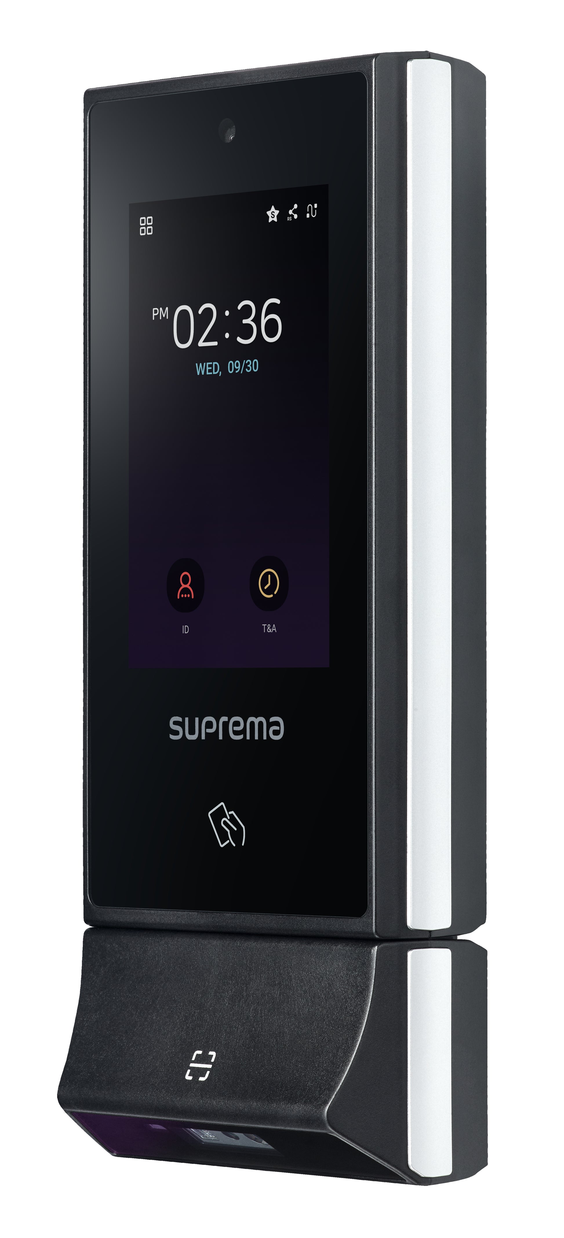 Suprema X-Station 2 Zutrittsterminal – RFID 125 kHz/13,56 MHz, NFC, QR-Code, Ethernet (RJ45), RS-485, 12–24 V