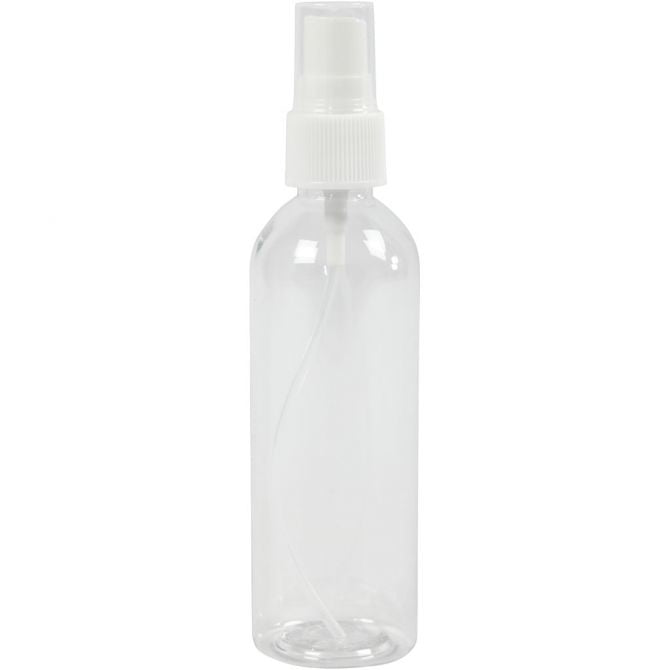 Creativ Company Sprühflasche – 0,1 l, weiss, 1 Stk.