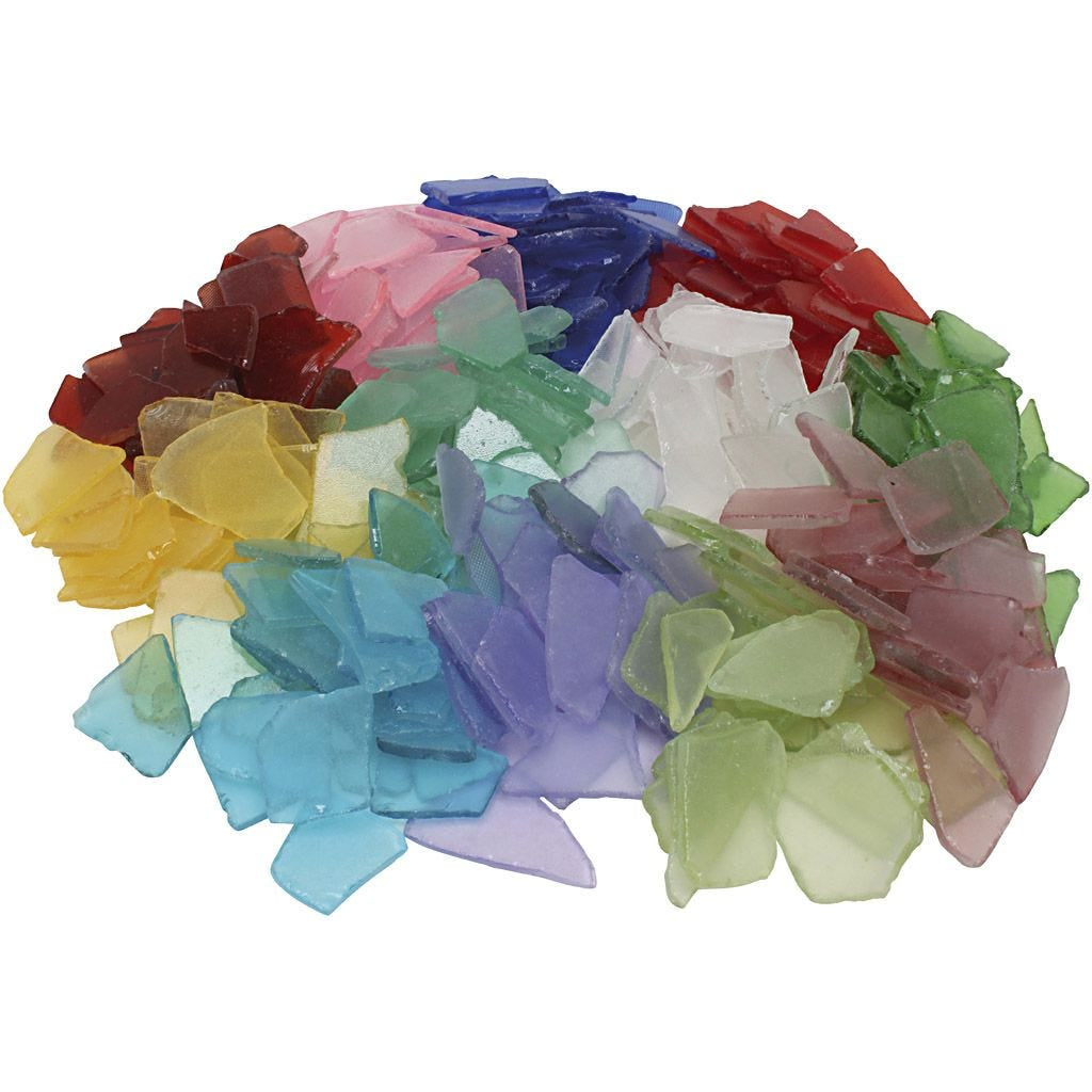 Creativ Company Glasmosaiksteine – Glas, gemischte Farben