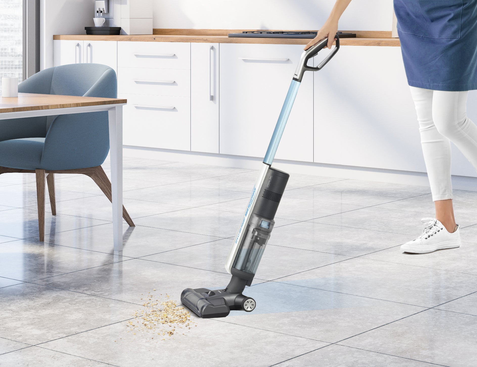 Trisa Waschsauger Wet Clean Professional T9813 – 215 W, 0,40/0,35 l, 30 min