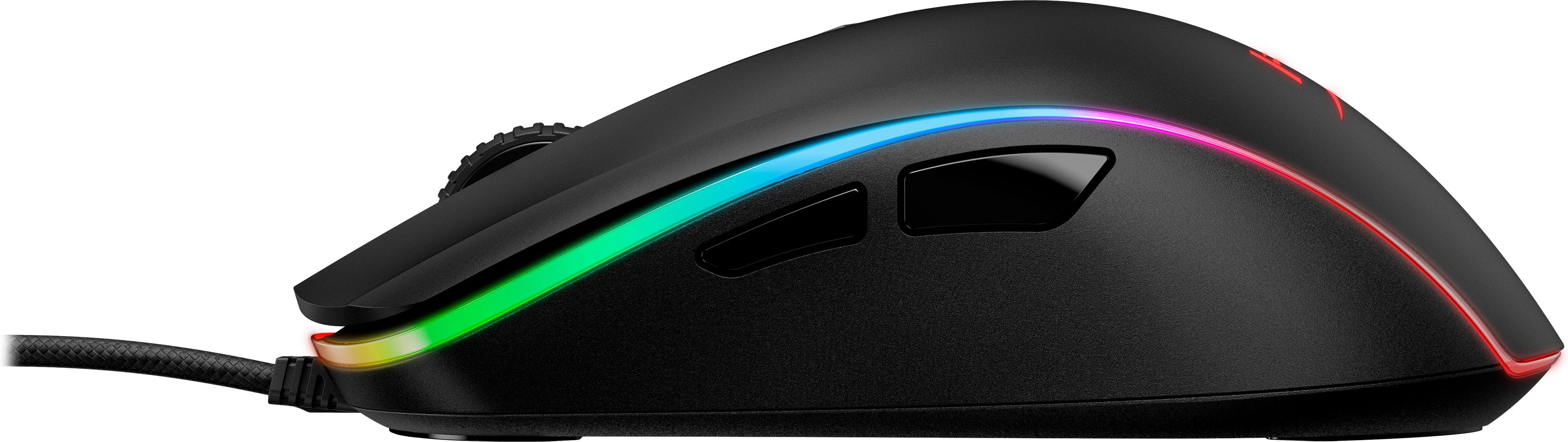 HyperX Pulsefire Surge – Gaming-Maus – Kabelgebunden (USB-A), 16000 DPI, beidhändig, Schwarz