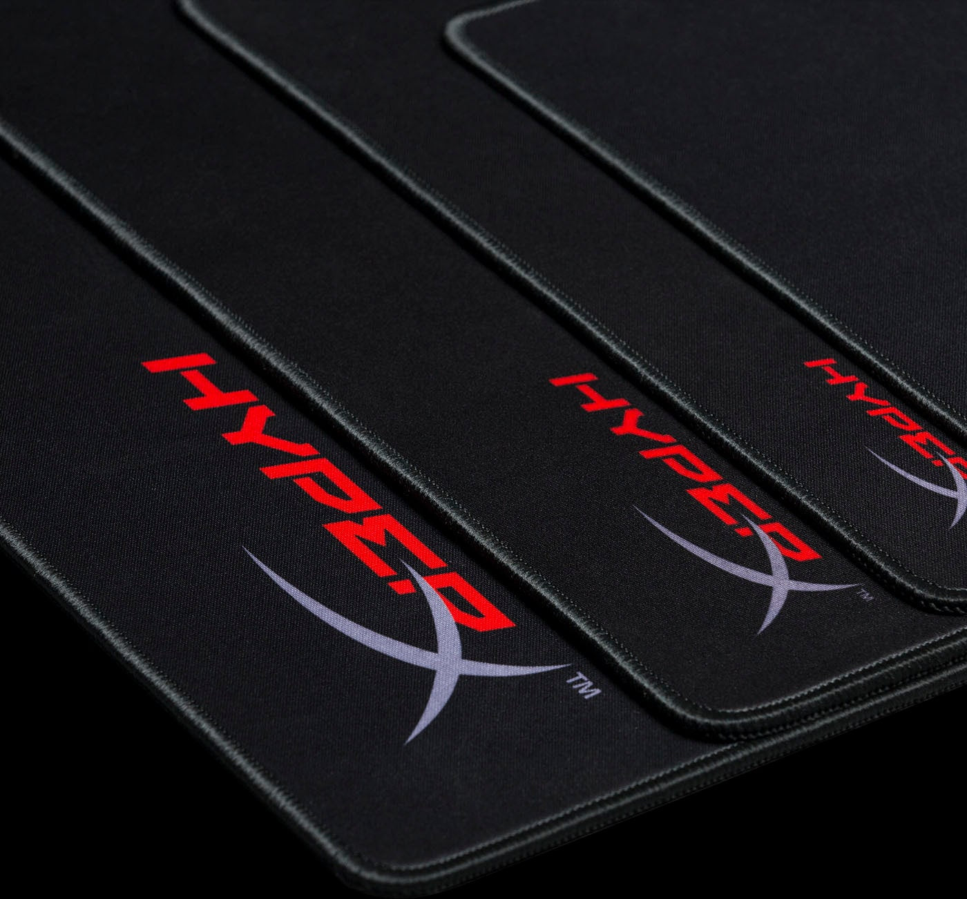 HyperX FURY S Speed HX-MPFS-S-M – Gaming-Mauspad – Stoff, Grösse M, Schwarz, Rot
