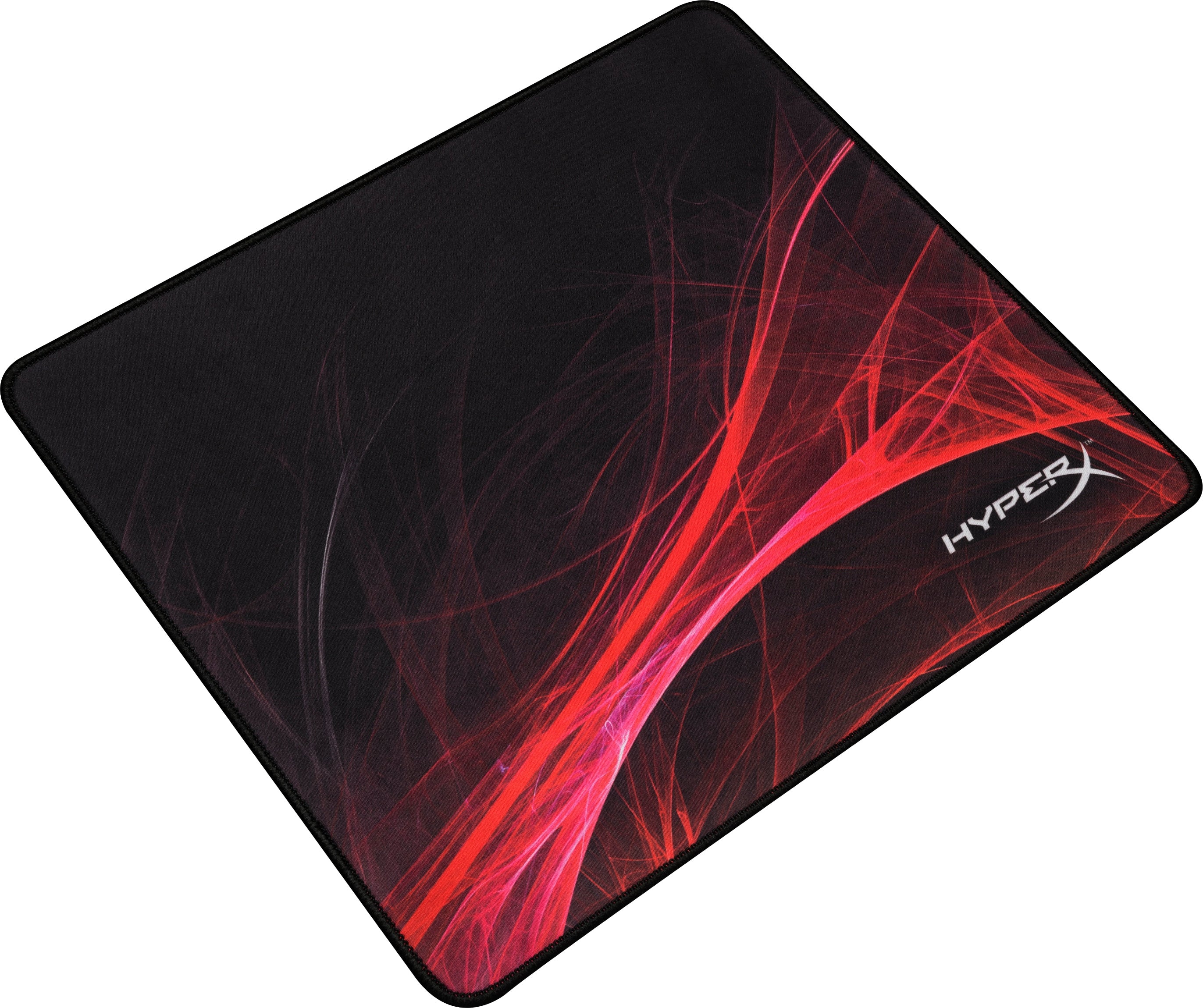 HyperX FURY S Speed HX-MPFS-S-M – Gaming-Mauspad – Stoff, Grösse M, Schwarz, Rot