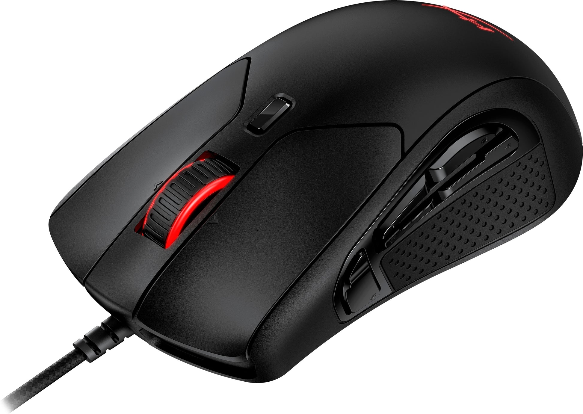 HyperX Pulsefire Raid HX-MC0 – Gaming-Maus – Kabelgebunden (USB-A), 16000 DPI, beidhändig, schwarz