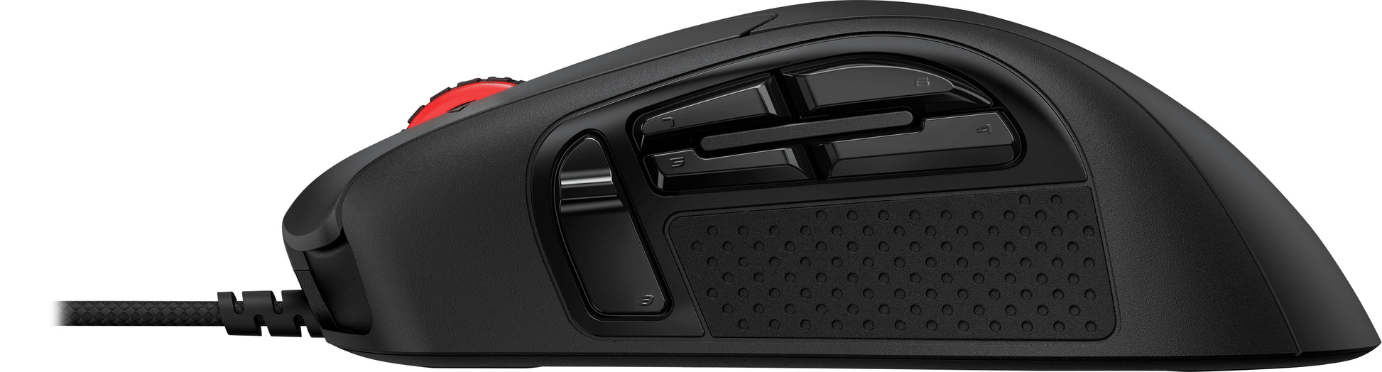 HyperX Pulsefire Raid HX-MC0 – Gaming-Maus – Kabelgebunden (USB-A), 16000 DPI, beidhändig, schwarz