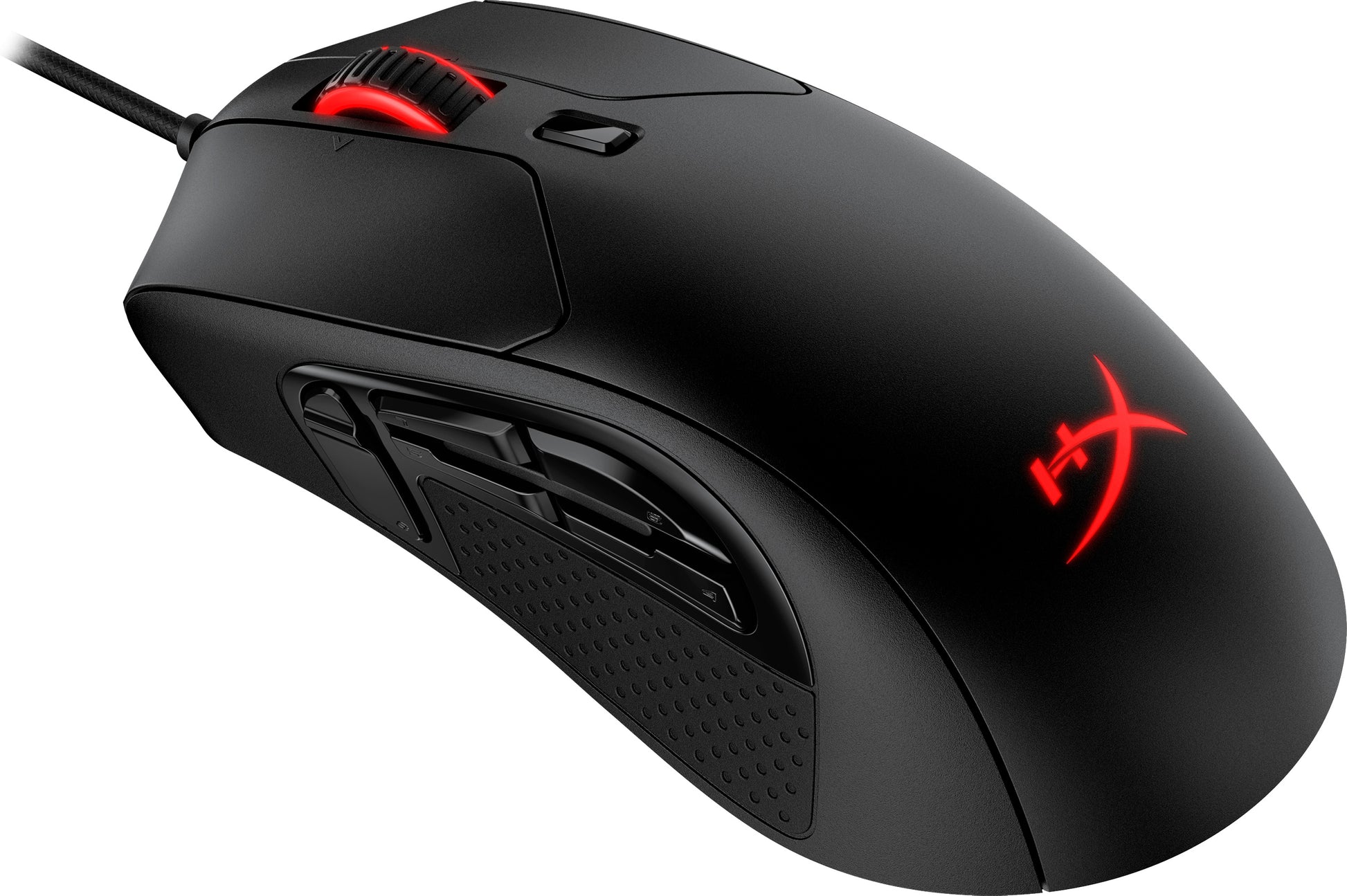 HyperX Pulsefire Raid HX-MC0 – Gaming-Maus – Kabelgebunden (USB-A), 16000 DPI, beidhändig, schwarz
