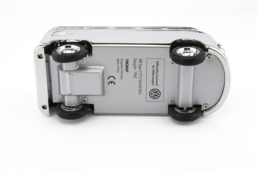TROIKA Stiftschlaufe – Metall, silber, 63 × 72 mm