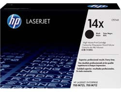 HP Toner 14X – schwarz, 17500 Seiten