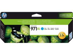 HP Tintenpatrone 971XL, cyan, XL, 6'600 Seiten