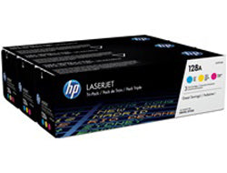 HP Toner-Multipack 128A – BK/C/M/Y, 1300 Seiten