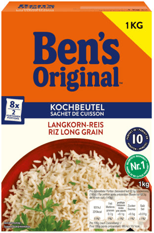 Ben's Original Langkornreis 10 Min. – 1 kg