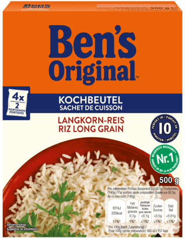 Ben's Original Langkornreis 10 Min. – 500 g