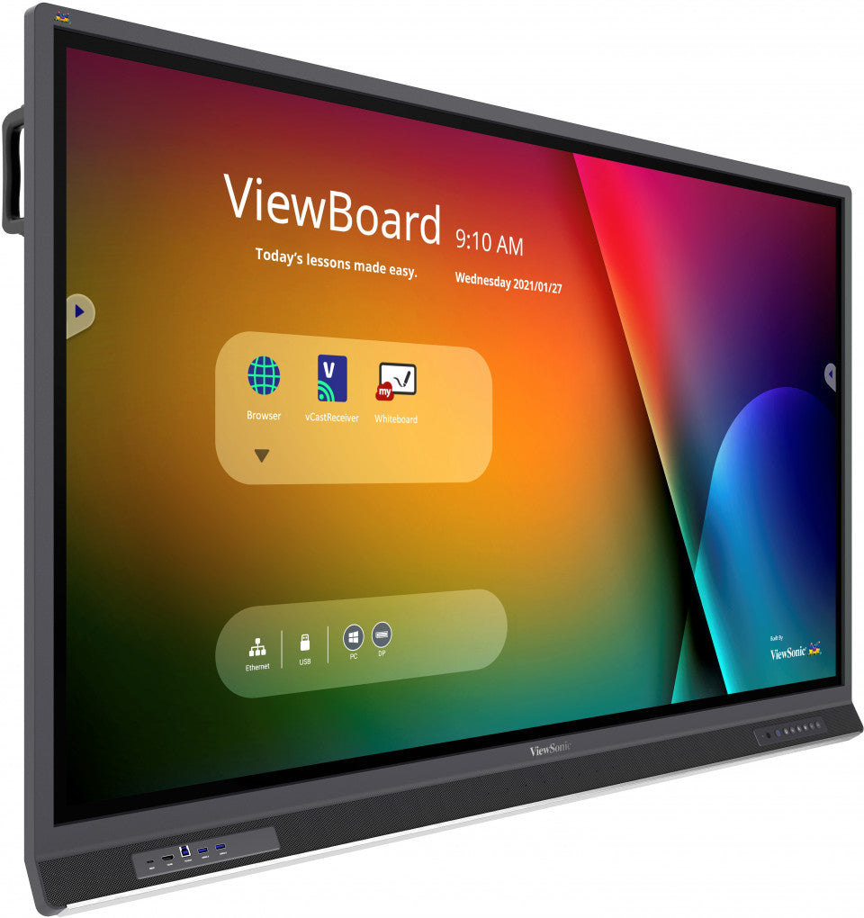 Viewsonic Interaktives Touch-Display, 65", Ultra HD 4K, 350 cd/m²