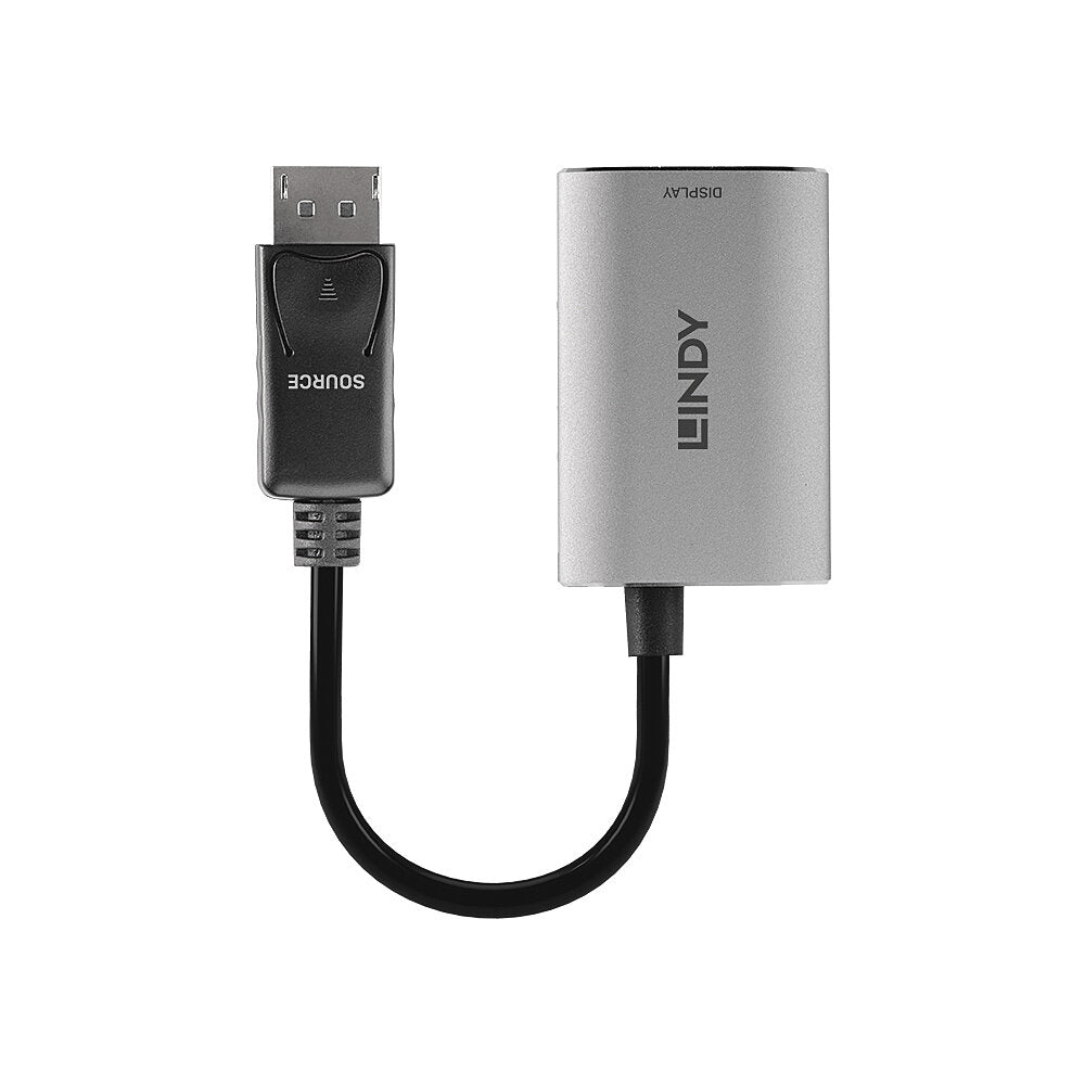 Lindy DisplayPort auf HDMI Adapter, DP 1.4, 8K, aktiv