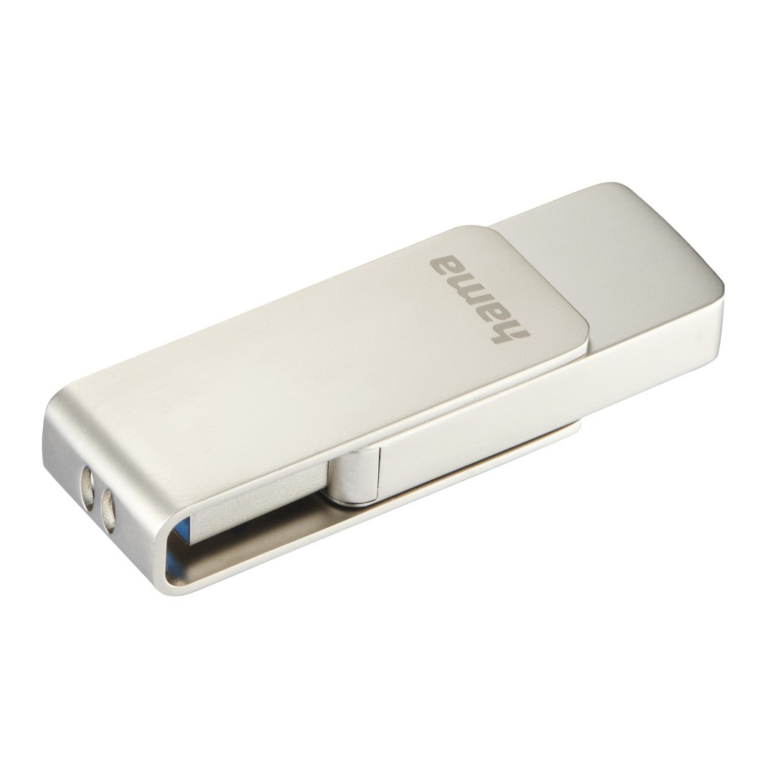 Hama Rotate Pro – 512 GB, USB 3.2 Gen 1 (USB-A), Metallgehäuse, Drehring