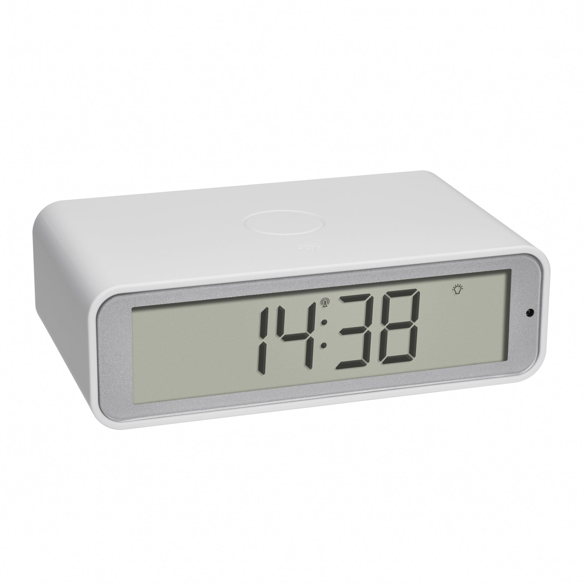 TFA-Dostmann TFA Dostmann TWIST Digitalwecker – Funk, Snooze, 11,7 × 3,7 × 7,1 cm, weiss