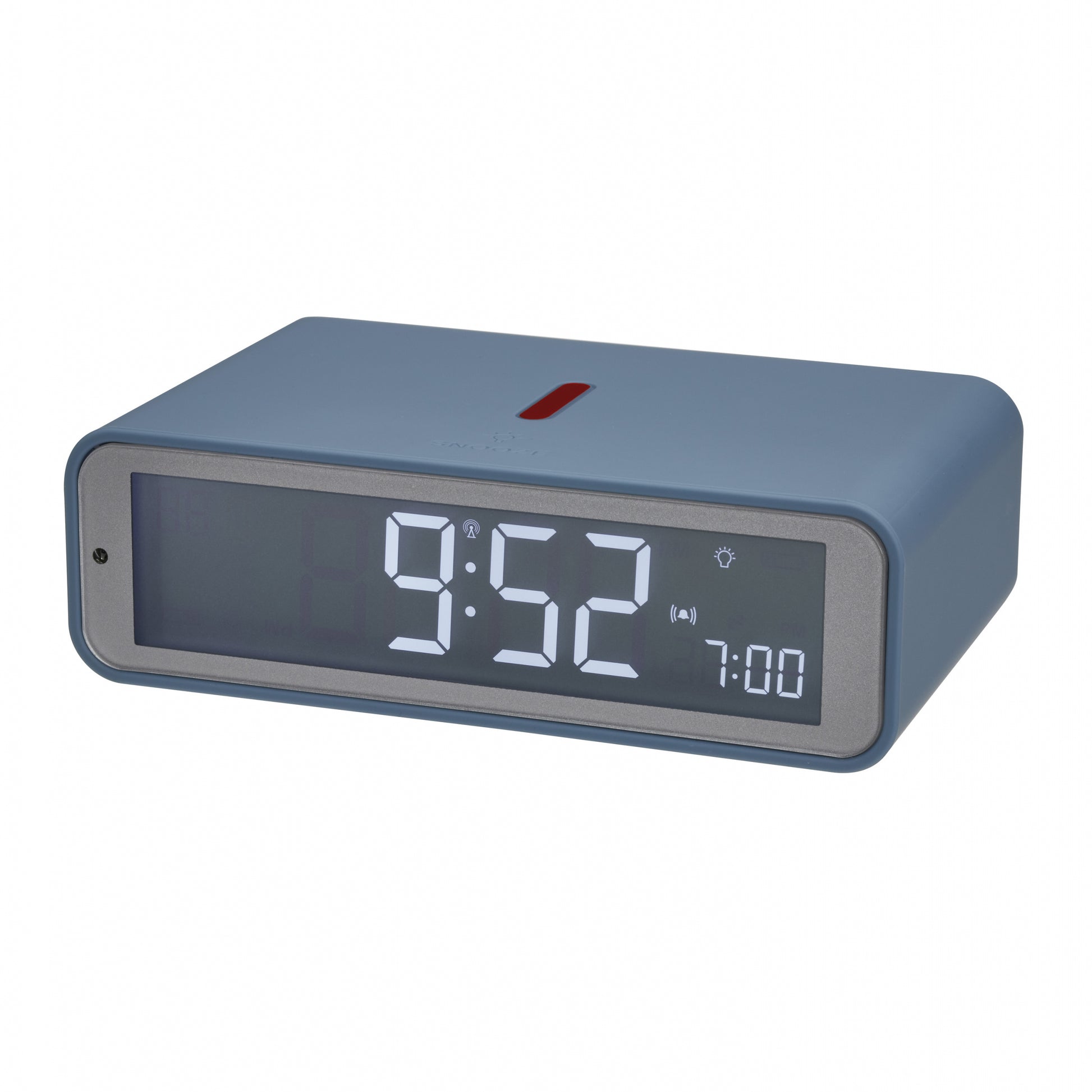 TFA-Dostmann TFA Dostmann TWIST Digitalwecker – Funk, Snooze, 7,1 × 11,7 × 3,7 cm, Blau
