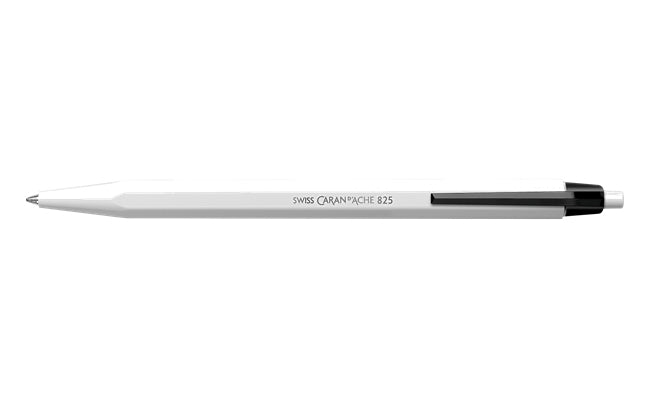 Caran d-Ache 825 Kugelschreiber – 10er Pack, Schwarz, Mittel, Druck