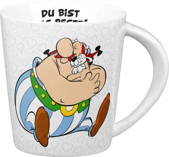 Könitz Porzellan Könitz Kaffeetasse – 380 ml, Ø 9 cm, Porzellan, Weiss, spülmaschinenfest, mikrowellengeeignet