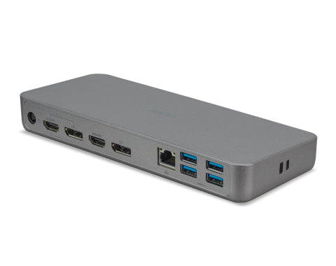 Acer D501 Dockingstation – USB-C, 2× DP, 2× HDMI, 4× USB-A, 2× USB-C, 60 W PD, GbE, 3,5 mm Audio