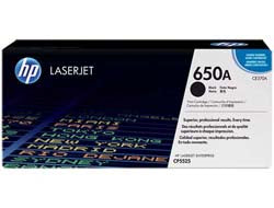 HP Toner 650A – schwarz – für LaserJet