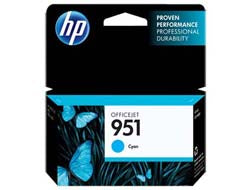 HP Tintenpatrone 951, Cyan – für OfficeJet Pro 8600, OfficeJet Pro 8610, OfficeJet Pro 8620