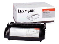 Lexmark Toner – schwarz, 21000 Seiten