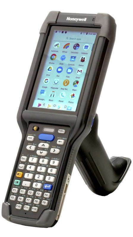 Honeywell CK65 – 4,0", 4/32 GB, WLAN, 1D/2D FlexRange XLR, IP65/67, Android 8, Desinfektionsmittelbeständig