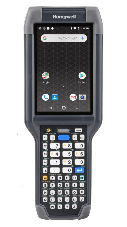 Honeywell CK65 – 4,0", 4/32 GB, WLAN, 1D/2D FlexRange XLR, IP65/67, Android 8, Desinfektionsmittelbeständig