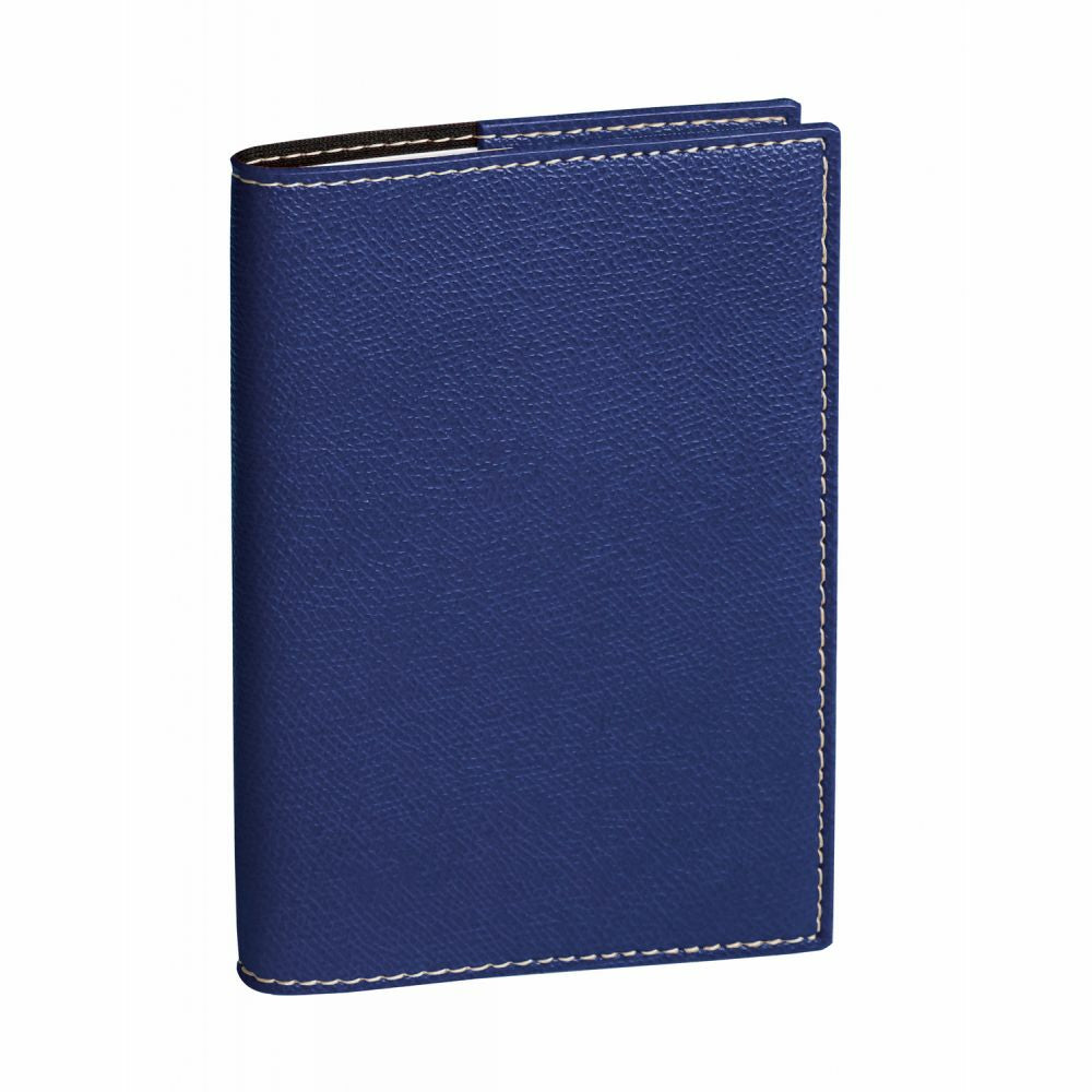 Quo Vadis Akademiker vz Club – Wochenagenda 2026/27, 1 Woche/2 Seiten, 10 × 15 cm, Navy