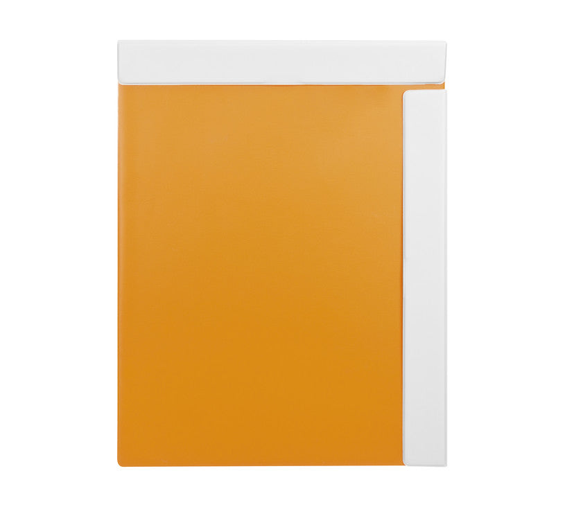Biella Attraction Klemmbrett A4 Hoch/Quer – Karton, Magnetisch, Orange/Hellgrau