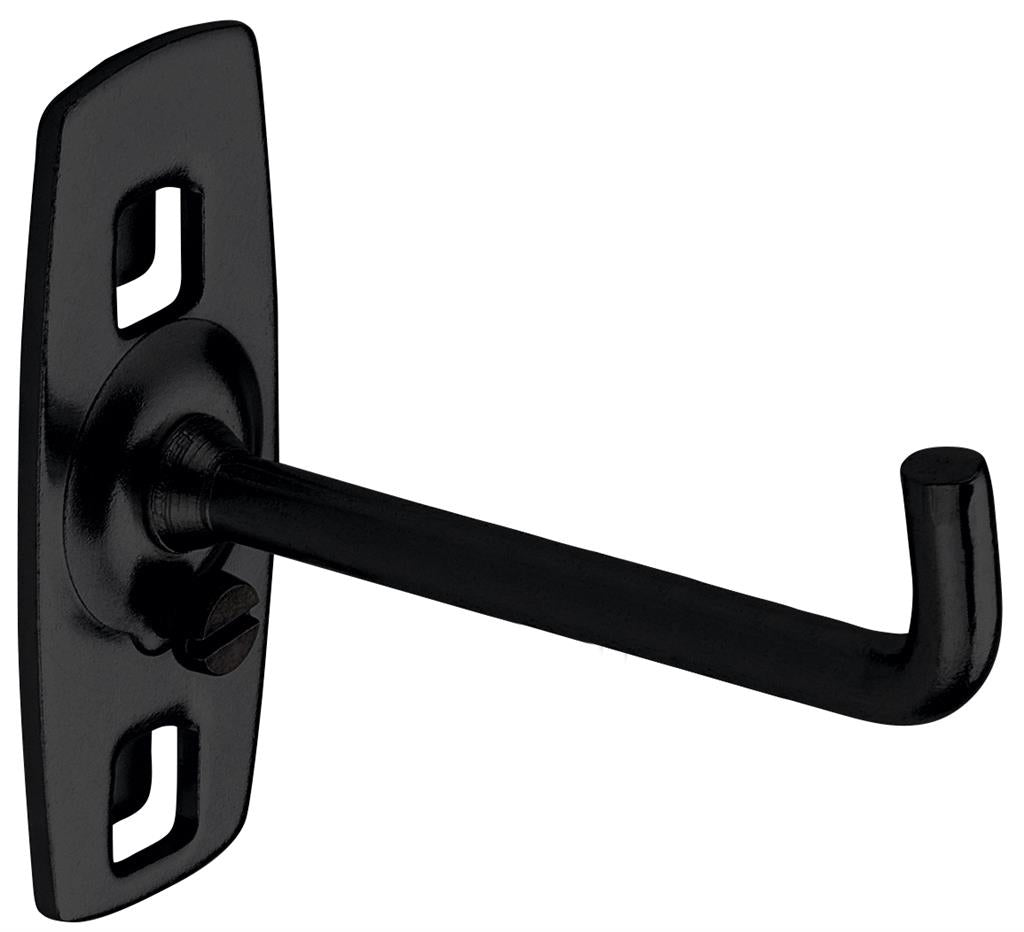 Kraftwerk 145.111.070 Wandhalterung – schwarz, B 70 × H 30 × T 20 mm