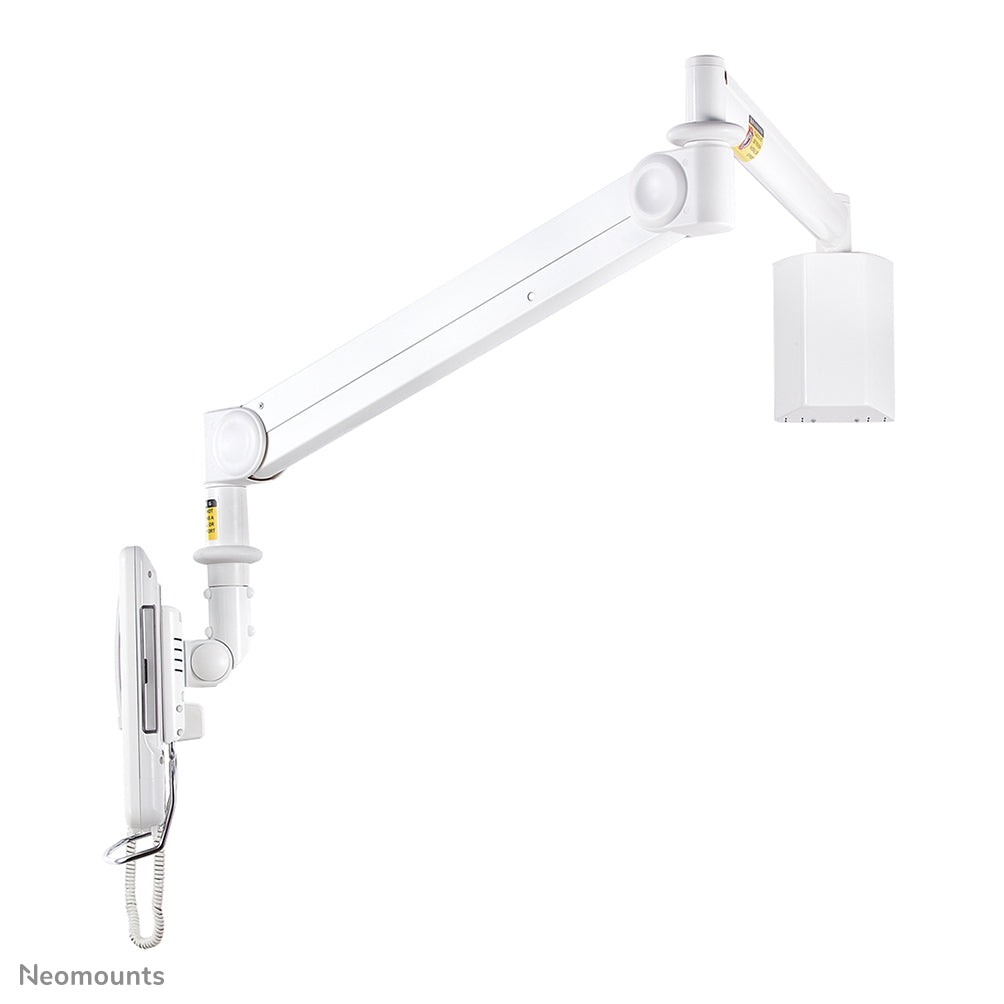 Neomounts FPMA-HAW100 – Monitorhalterung – bis 24", VESA 100 × 100 mm, 6 kg, höhenverstellbar, silber