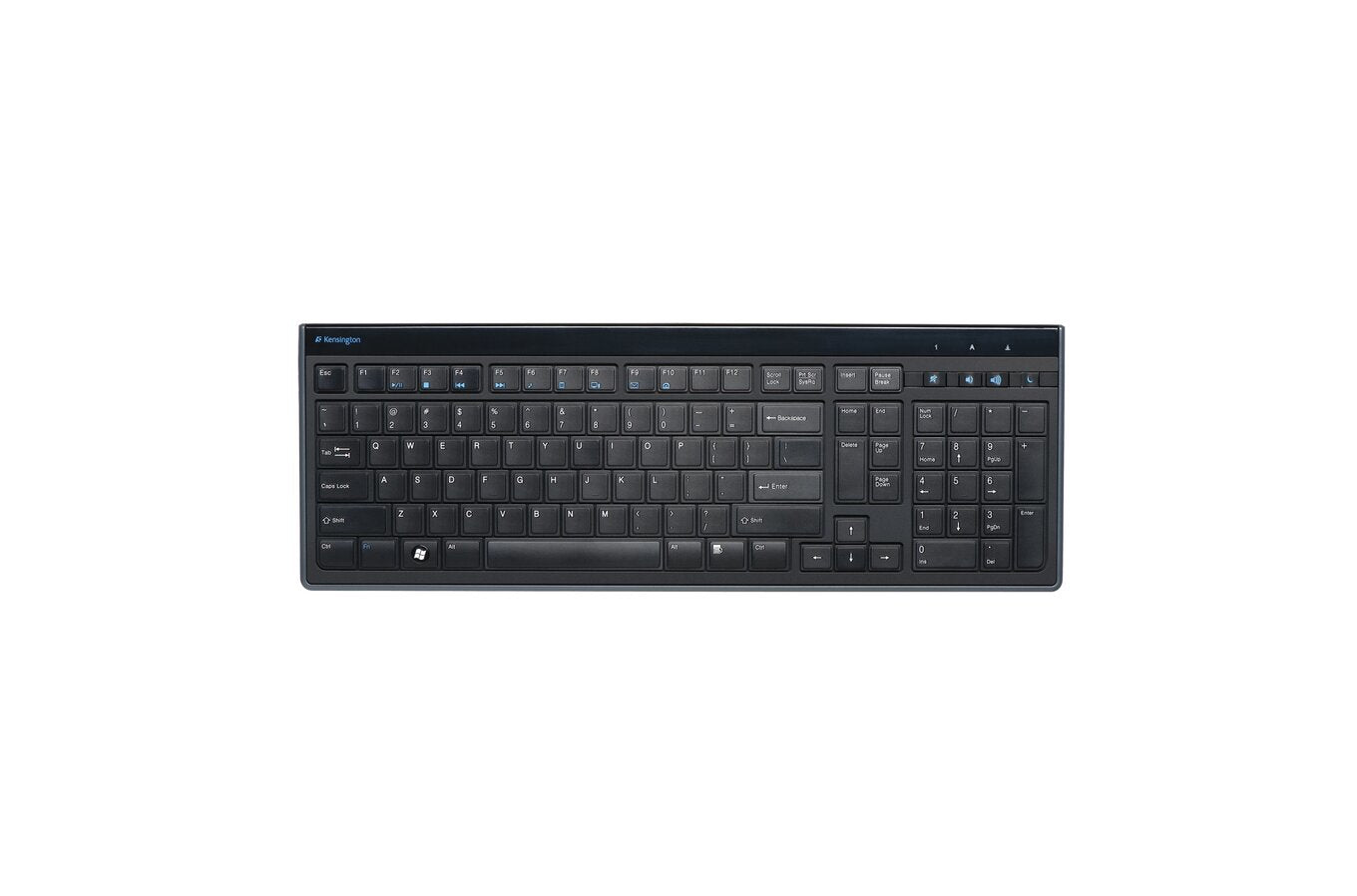 Kensington Advance Fit – Tastatur – kabelgebunden – USB – AZERTY (FR) – schwarz