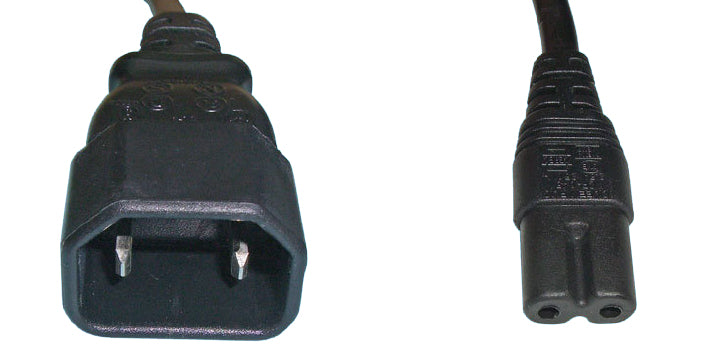 Diggelmann Anschlusskabel – NCNG-1, C14 zu C7, 1 m