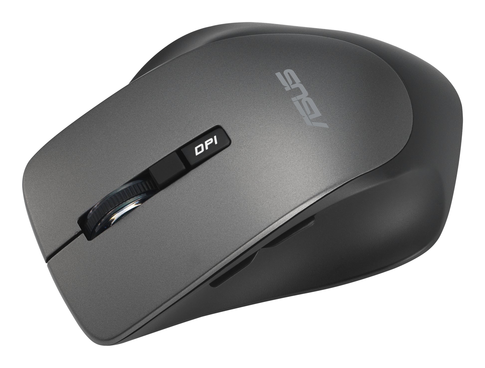 ASUS WT425 – Maus – Kabellos (2,4 GHz), 1600 DPI, rechts, Schwarz/Grau