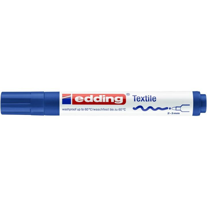 Edding Textil-Marker für Textilien – Blau