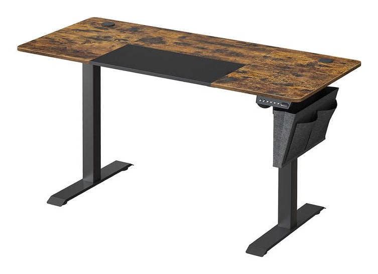 Songmics Stehtisch – 140 × 60 × 120 cm – Braun