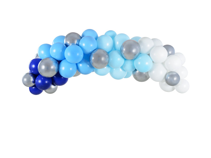 PartyDeco Luftballons – Silber – Ø 30 cm – Latex – 10 Stk