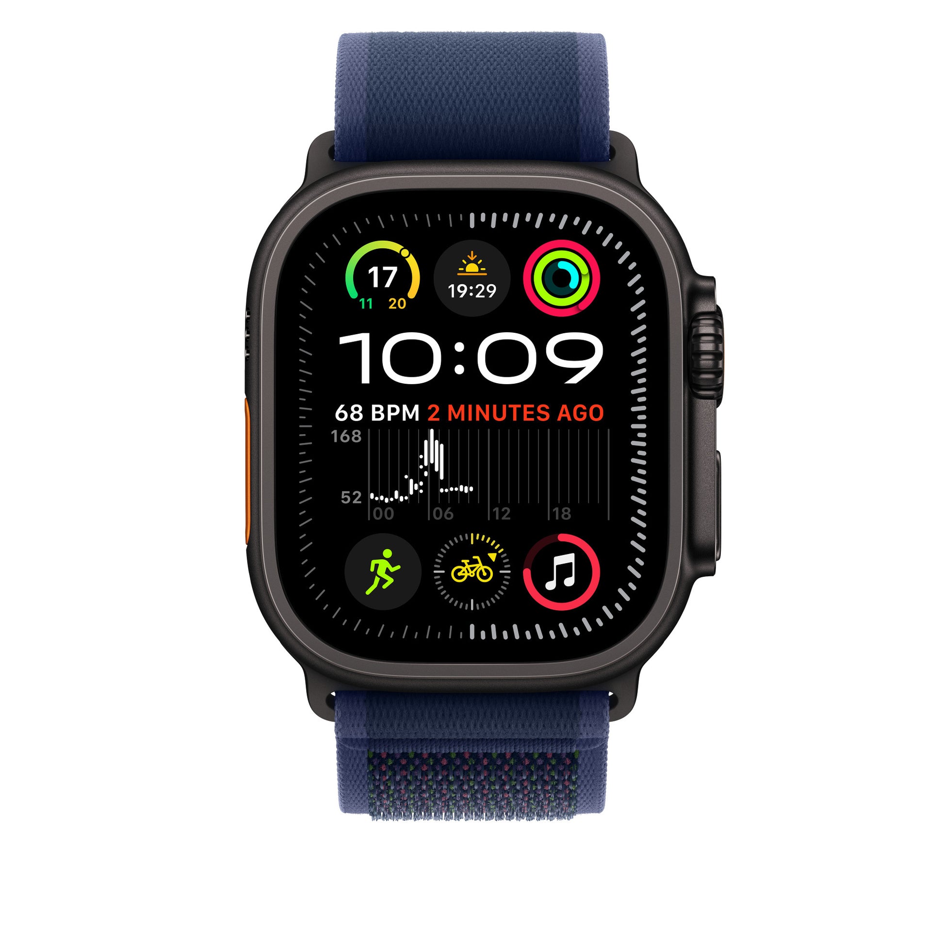 Apple Trail Loop, Blau, M/L, für Apple Watch