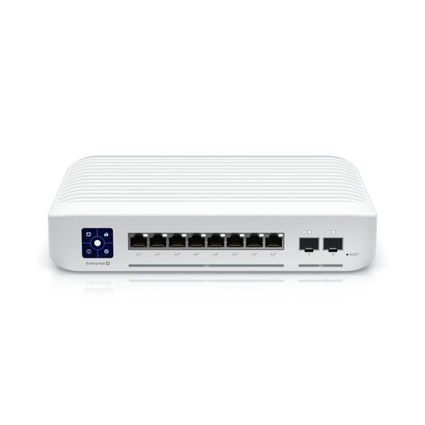 Ubiquiti UniFi Enterprise 8 PoE – Managed Switch – 8×2.5G, 2×SFP+, L3, PoE+ 120 W, 1U