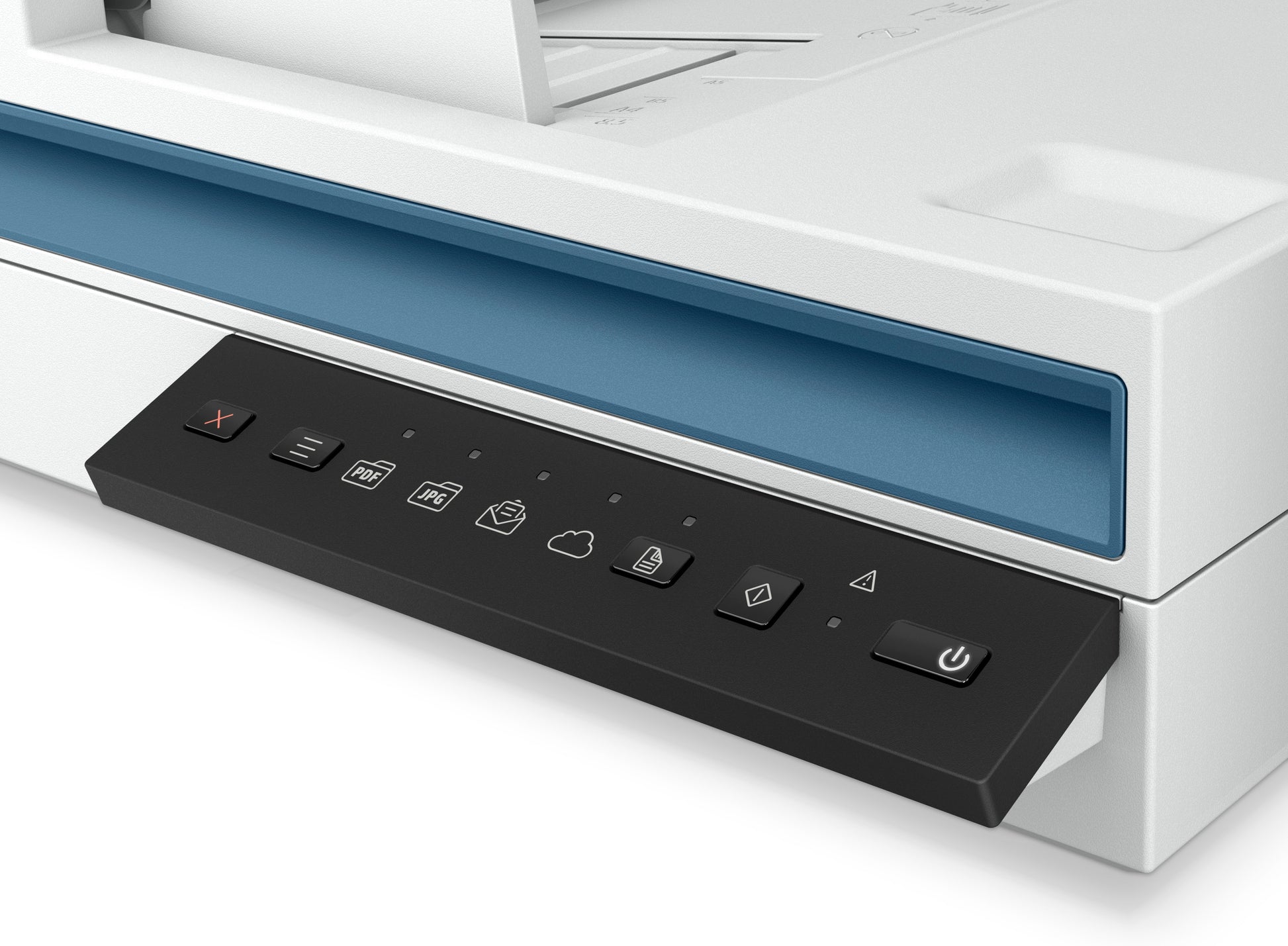 HP Scanjet Pro 2600 F1 – Flachbettscanner mit ADF, A4, Duplex, 50 ppm, 600 dpi, ADF 60 Blatt, USB