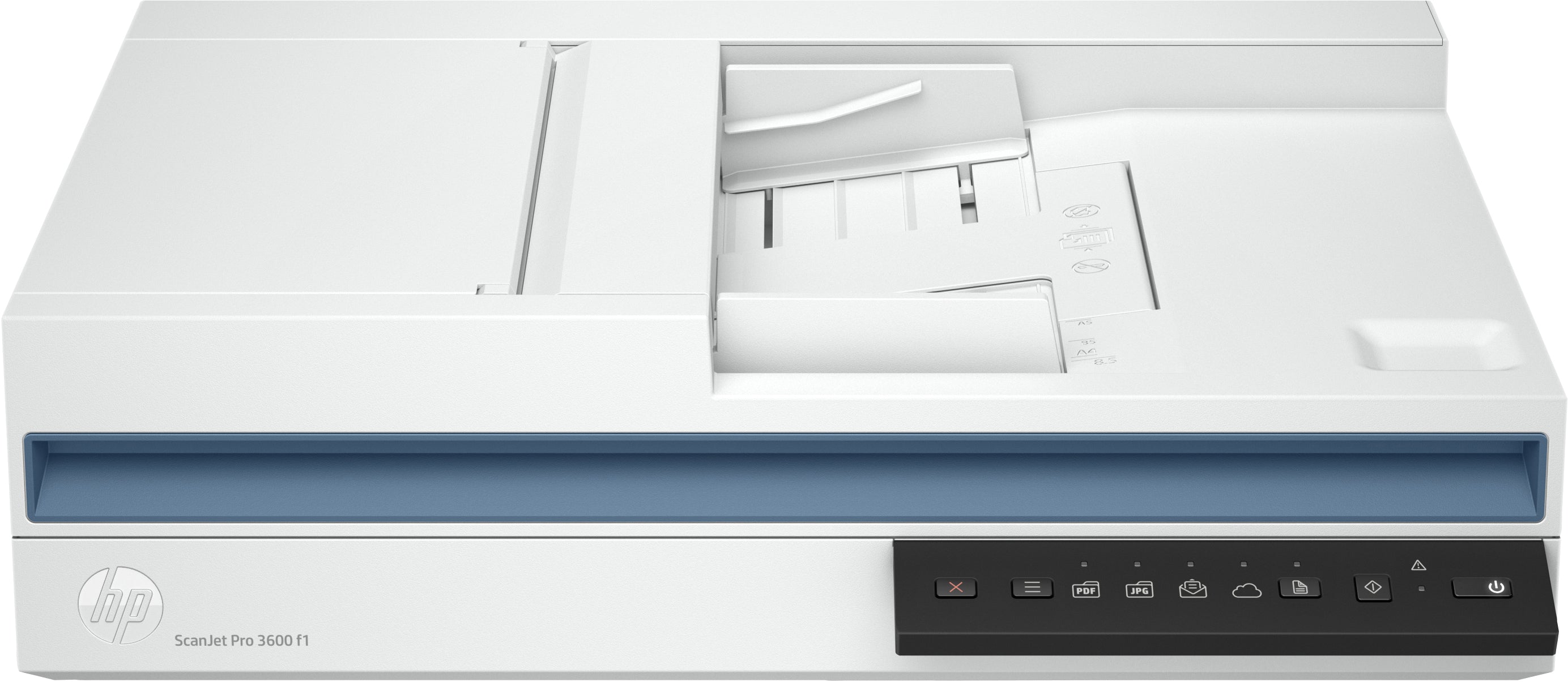 HP Scanjet Pro 3600 F1 – Flachbettscanner mit ADF, A4, Duplex, 30 ppm, 1200 dpi, USB