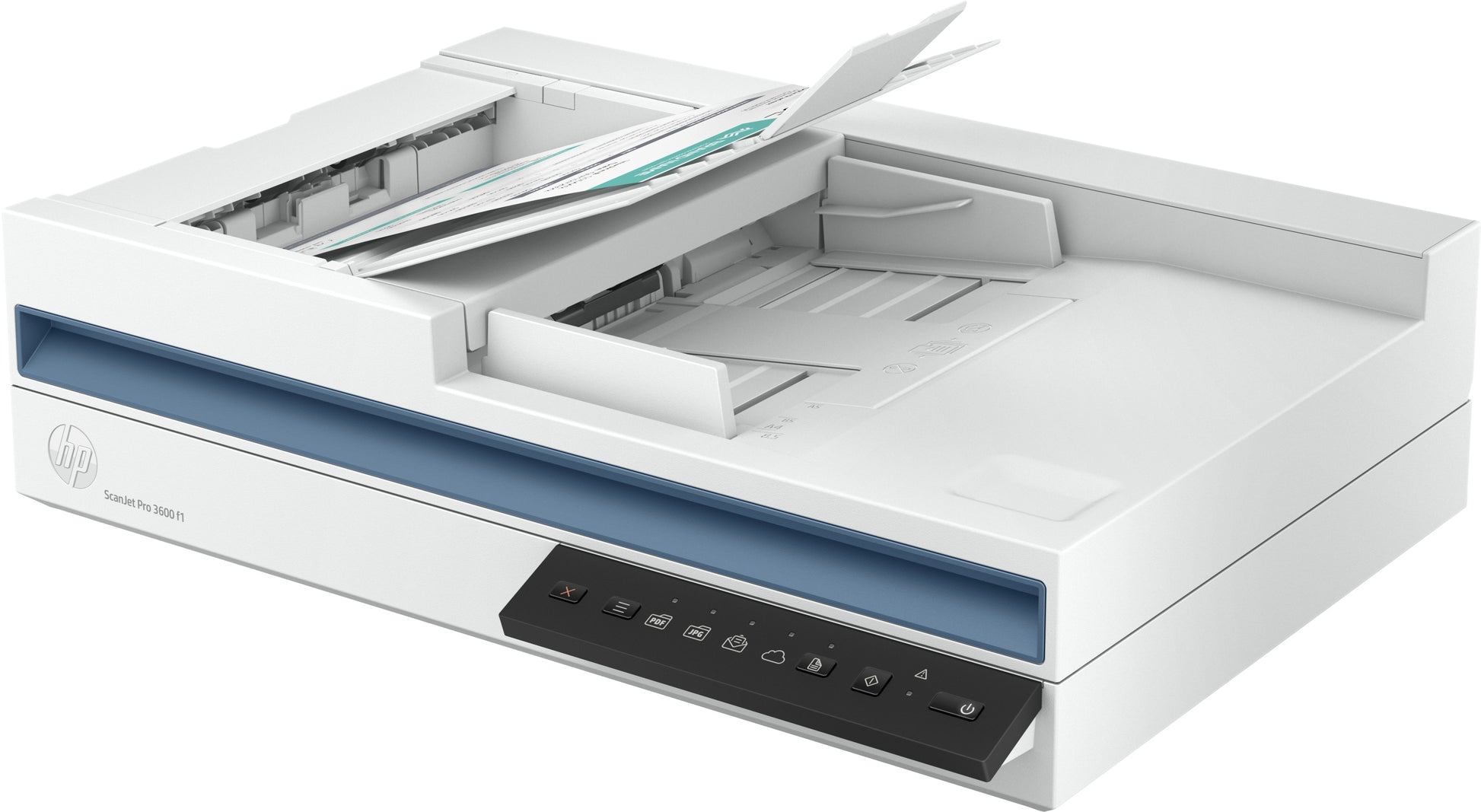 HP Scanjet Pro 3600 F1 – Flachbettscanner mit ADF, A4, Duplex, 30 ppm, 1200 dpi, USB