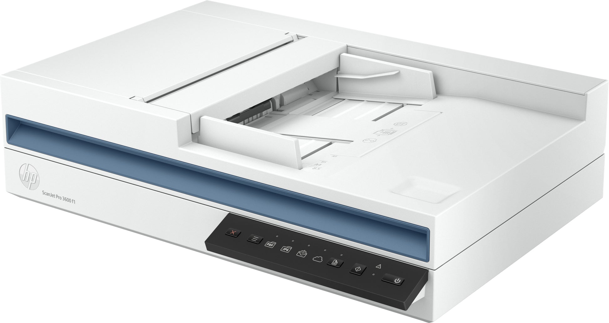 HP Scanjet Pro 3600 F1 – Flachbettscanner mit ADF, A4, Duplex, 30 ppm, 1200 dpi, USB