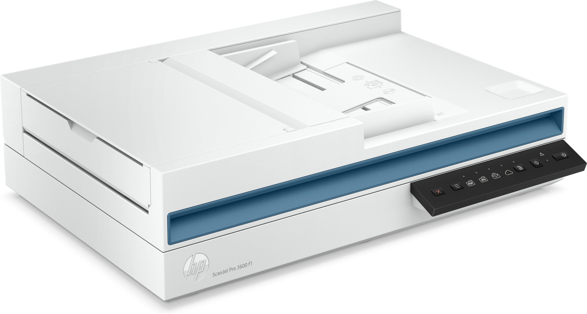 HP Scanjet Pro 3600 F1 – Flachbettscanner mit ADF, A4, Duplex, 30 ppm, 1200 dpi, USB