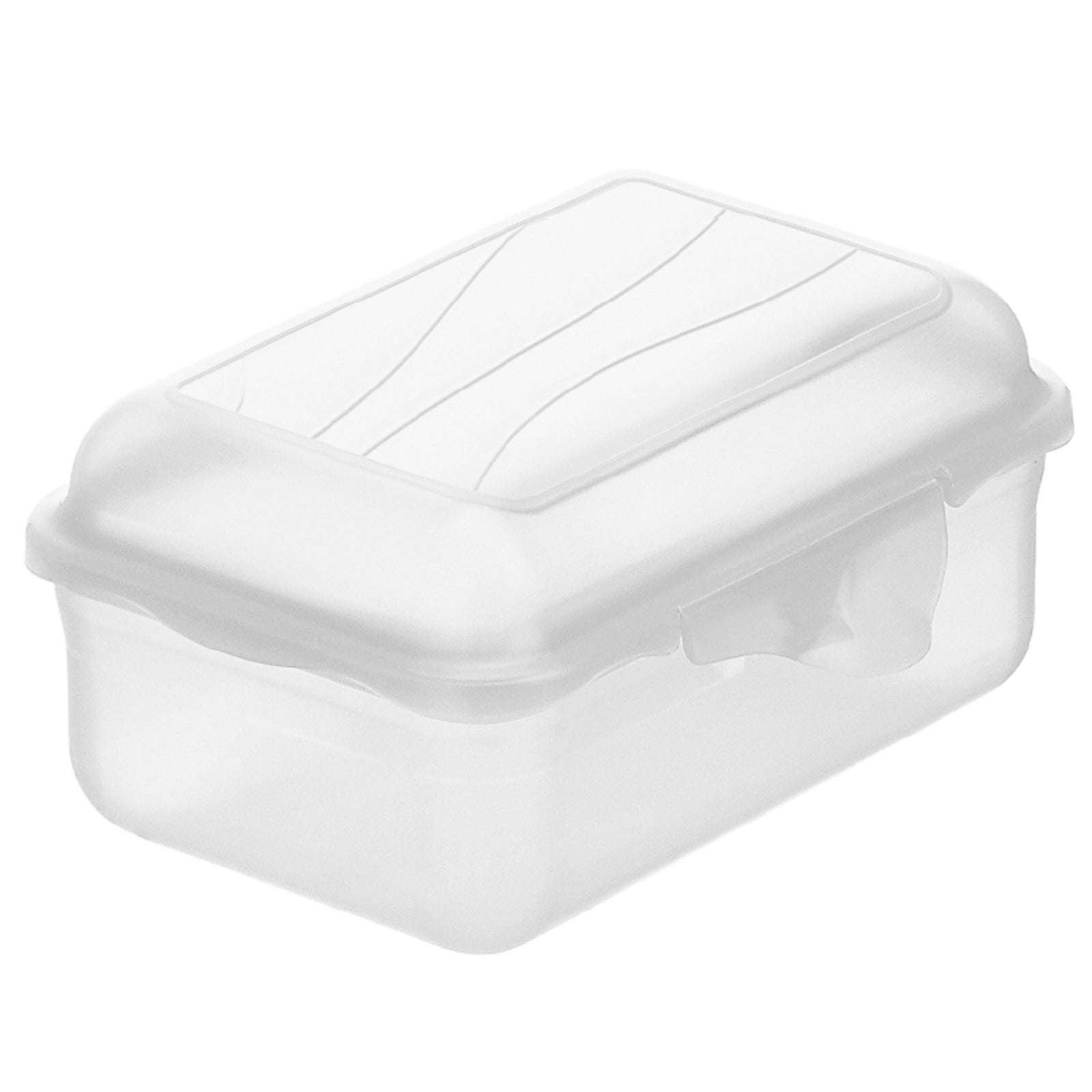 Rotho Lunchbox 400 ml, 12,5 × 9 × 5,8 cm, Polypropylen (PP), transparent