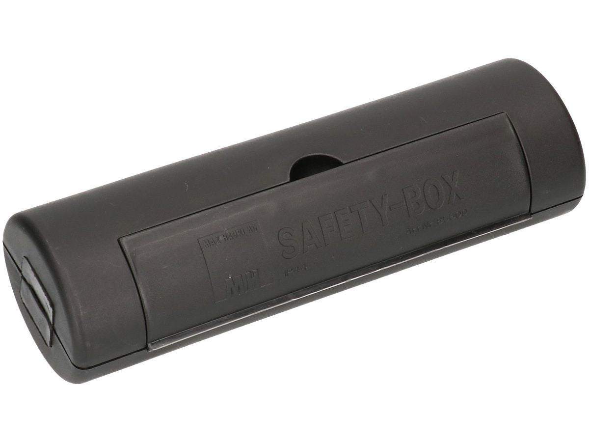 Max Hauri AG Max Hauri Aussen-Kabelbox, 200×64×52 mm, IP44 – schwarz
