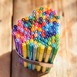 STABILO Pen 68 Filzstift – Rundspitze, 1 mm, wasserbasiert, 20 Farben