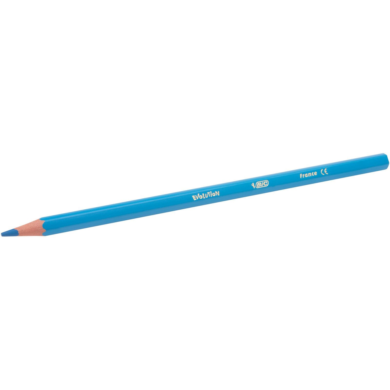 BIC Buntstifte Evolution Kids – 18 Farben, im Metalletui, Ø 3,2 mm, Kunstharz, NF Environment